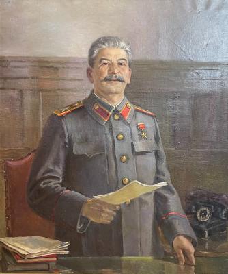 Денисовский Николай Фёдорович. Портрет Сталина